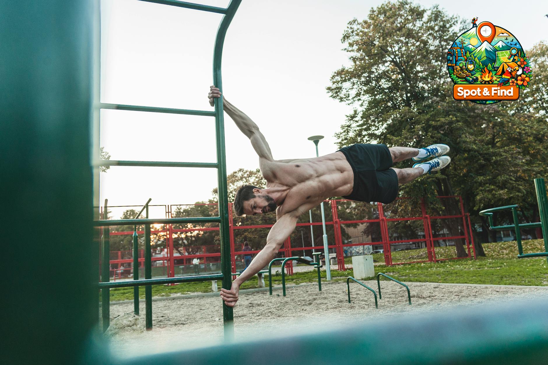 Afbeelding voor Calisthenics & Fitnessparcours
