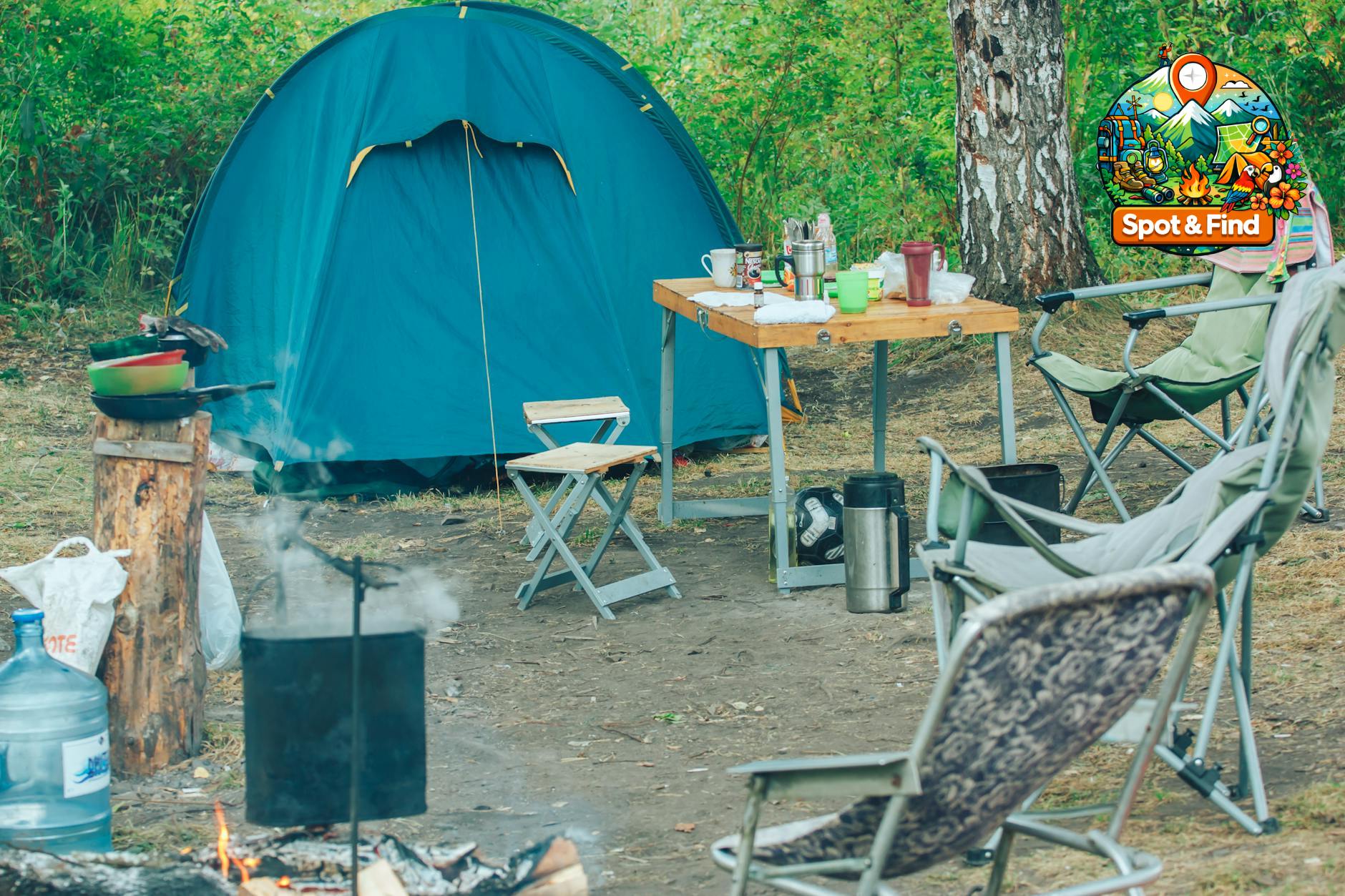 Afbeelding voor Wildcampeer spots & Bivakzones